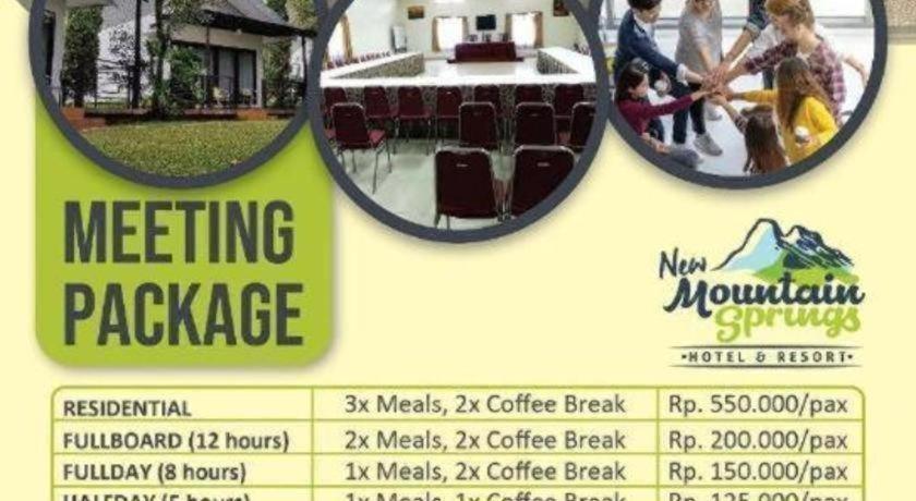 New Mountain Springs Hotel&Resort Lembang Exterior foto